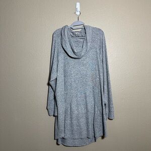 Torrid Light Gray Cowl Neck Sweater